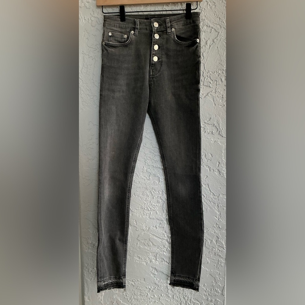 Zara Woman Dark Gray Denim Jeans
